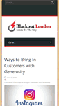 Mobile Screenshot of blackoutlondon.net